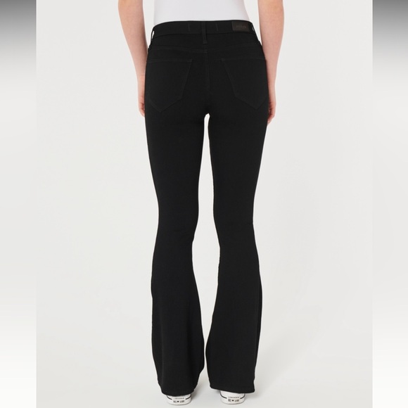 Black Hollister Flare Jeans - Picture 3 of 9